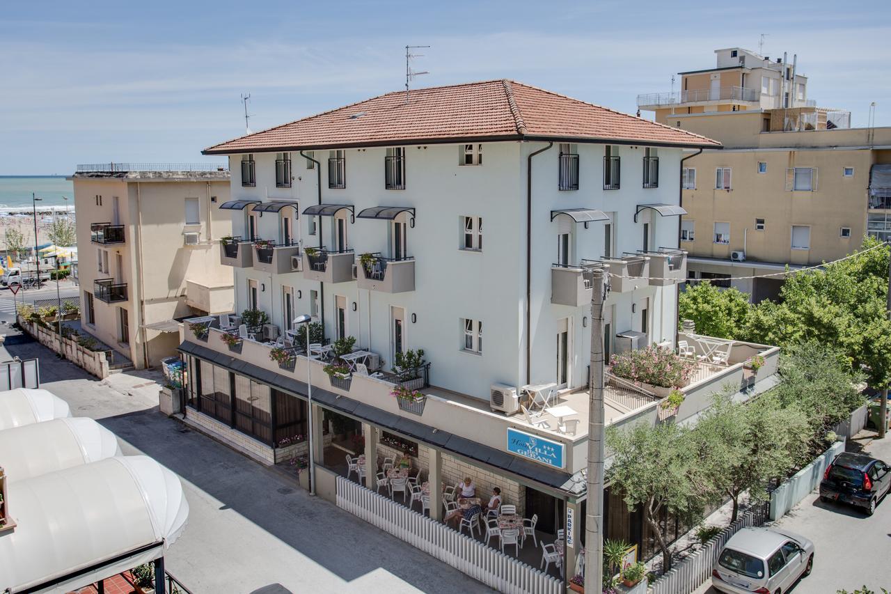 Hotel Villa Dei Gerani Rimini Exterior photo